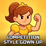 Competition Style Gown Up - Beauty Queen game